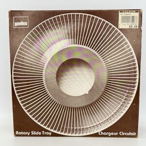 VTG Yankee Rotary Slide Tray 100 Slot 2x2‎ Carousel Projector USA S-100B